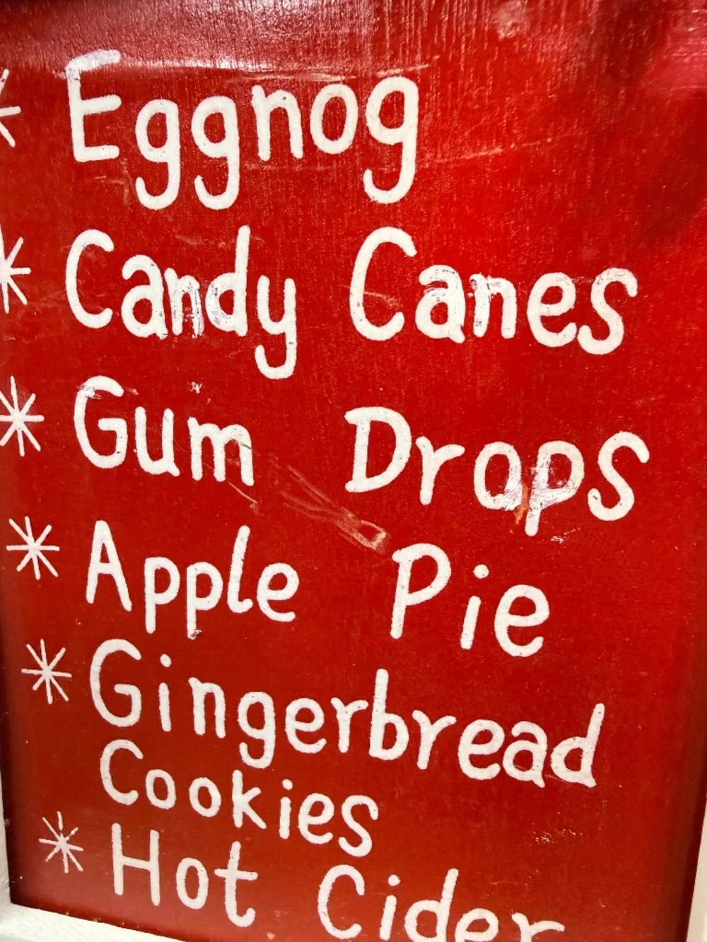 Gingerbread Candle Holders and Gingerbread “Holiday Kitchen” Sign